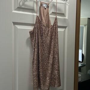 Johnny Was sequin top size Large